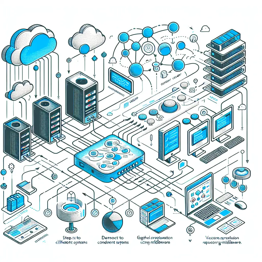 Langkah-langkah Menghubungkan Sistem Berbeda dengan Middleware